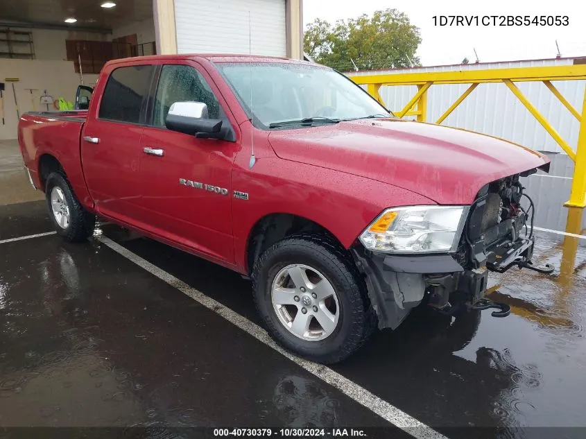 2011 Ram Ram 1500 Slt VIN: 1D7RV1CT2BS545053 Lot: 40730379