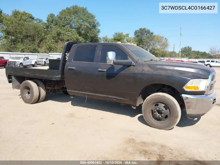 2012 Ram 3500 Chassis St/Slt/Laramie VIN: 3C7WDSCL4CG166427 Lot: 40561652