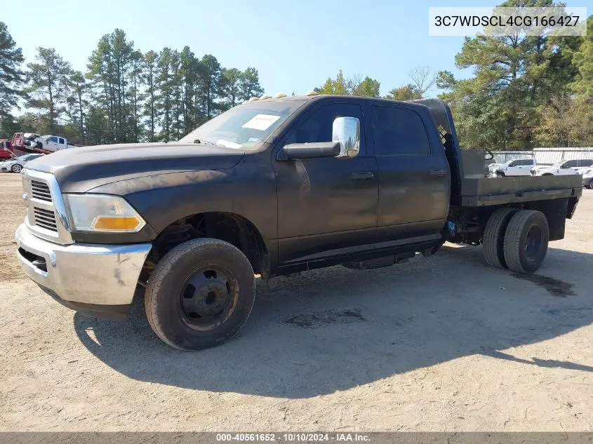 2012 Ram 3500 Chassis St/Slt/Laramie VIN: 3C7WDSCL4CG166427 Lot: 40561652