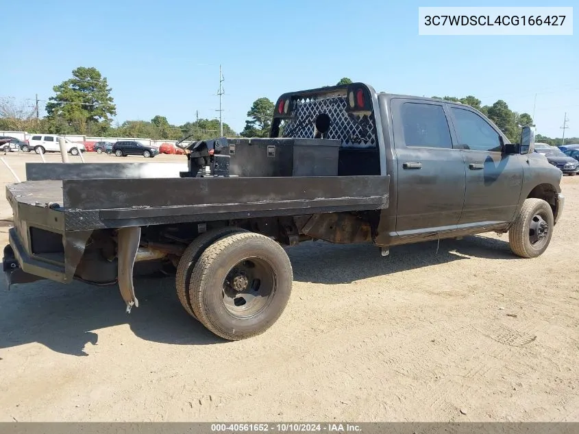 2012 Ram 3500 Chassis St/Slt/Laramie VIN: 3C7WDSCL4CG166427 Lot: 40561652