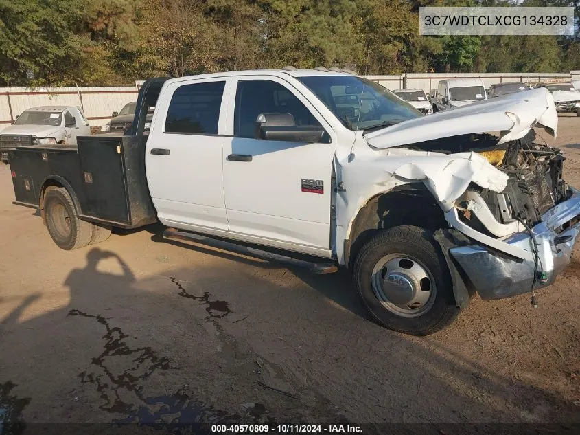 2012 Ram 3500 Chassis St/Slt/Laramie VIN: 3C7WDTCLXCG134328 Lot: 40570809