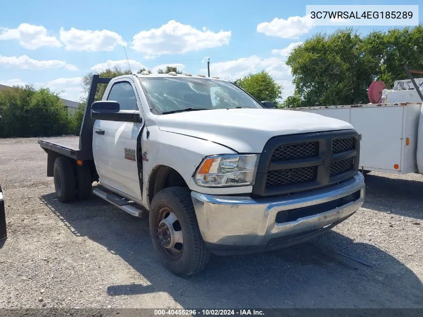 2014 Ram 3500 Chassis Tradesman/Slt VIN: 3C7WRSAL4EG185289 Lot: 40455296