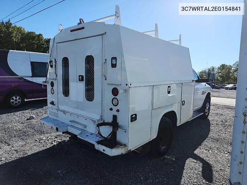 2014 Ram 3500 Chassis Tradesman/Slt VIN: 3C7WRTAL2EG154841 Lot: 40659269