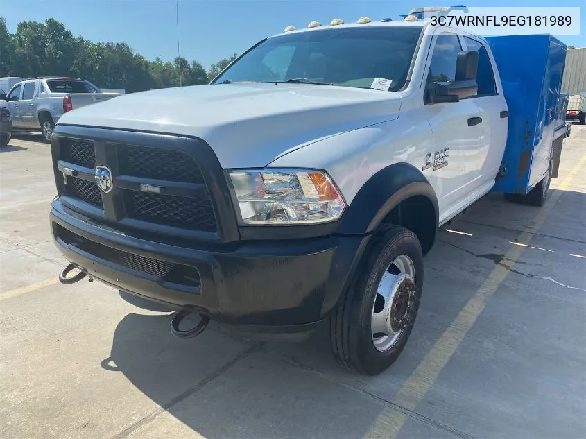 2014 Ram 5500 Chassis Tradesman/Slt/Laramie VIN: 3C7WRNFL9EG181989 Lot: 40685588