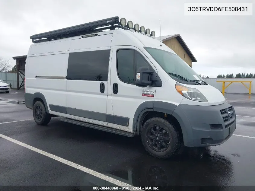 2015 Ram Promaster 2500 VIN: 3C6TRVDD6FE508431 Lot: 38440968