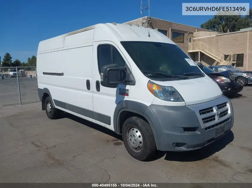 2015 Ram Promaster 3500 High Roof VIN: 3C6URVHD6FE513496 Lot: 40495155