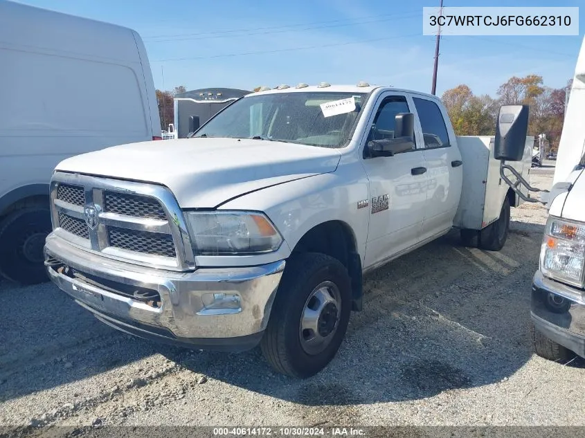 2015 Ram 3500 Chassis Tradesman/Slt/Laramie VIN: 3C7WRTCJ6FG662310 Lot: 40614172