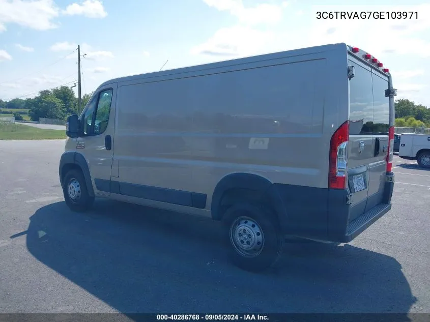 3C6TRVAG7GE103971 2016 Ram Promaster 1500 Low Roof