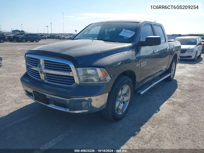 2016 Ram Pickup 1500 Regular Cab VIN: 1C6RR6CT6GS209254 Lot: 40633226