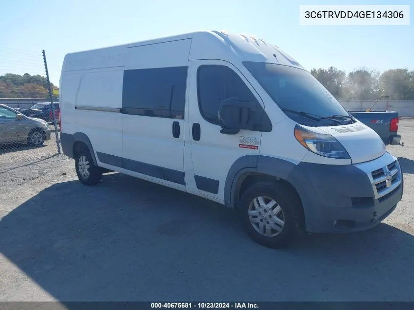 2016 Ram Promaster 2500 High Roof VIN: 3C6TRVDD4GE134306 Lot: 40675681