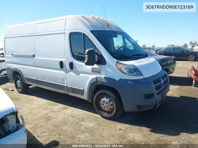 2016 Ram Promaster 2500 2500 High VIN: 3C6TRVDD9GE123169 Lot: 40682521