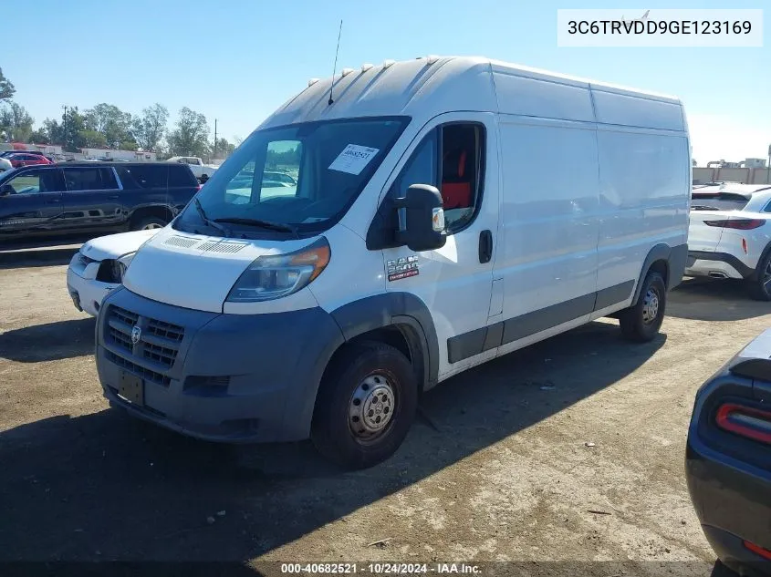 2016 Ram Promaster 2500 2500 High VIN: 3C6TRVDD9GE123169 Lot: 40682521