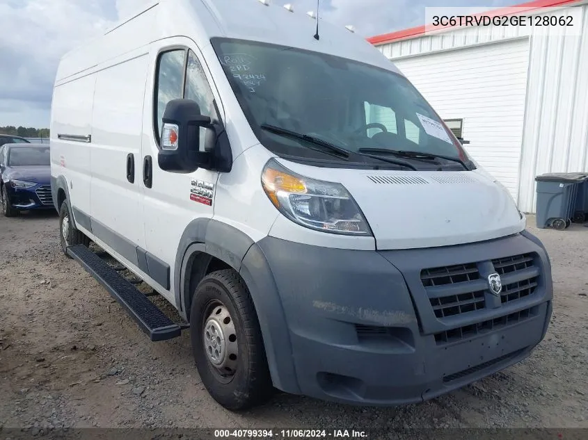 2016 Ram Promaster 2500 High Roof VIN: 3C6TRVDG2GE128062 Lot: 40799394