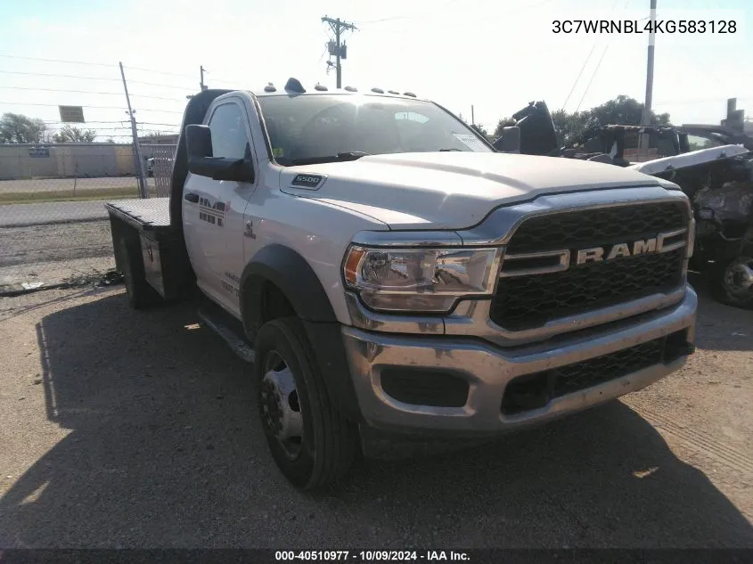 2019 Ram 5500 Chassis Tradesman/Slt VIN: 3C7WRNBL4KG583128 Lot: 40510977