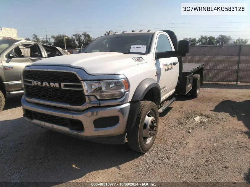 2019 Ram 5500 Chassis Tradesman/Slt VIN: 3C7WRNBL4KG583128 Lot: 40510977