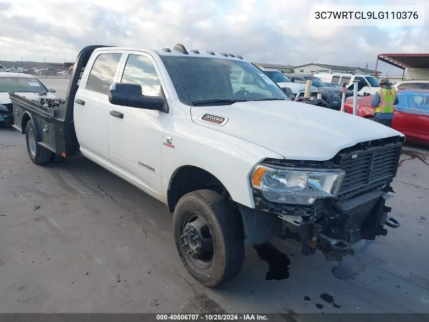 2020 Ram 3500 Chassis Tradesman/Slt/Laramie/Limited VIN: 3C7WRTCL9LG110376 Lot: 40506707