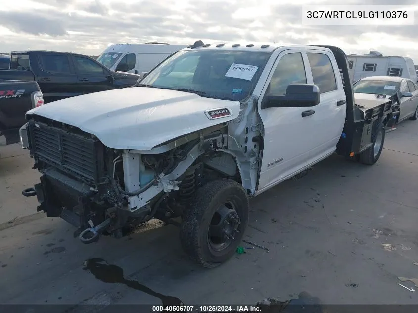 2020 Ram 3500 Chassis Tradesman/Slt/Laramie/Limited VIN: 3C7WRTCL9LG110376 Lot: 40506707