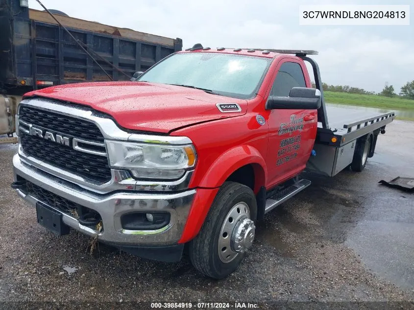 2022 Ram 5500 Chassis Tradesman/Slt VIN: 3C7WRNDL8NG204813 Lot: 39854919