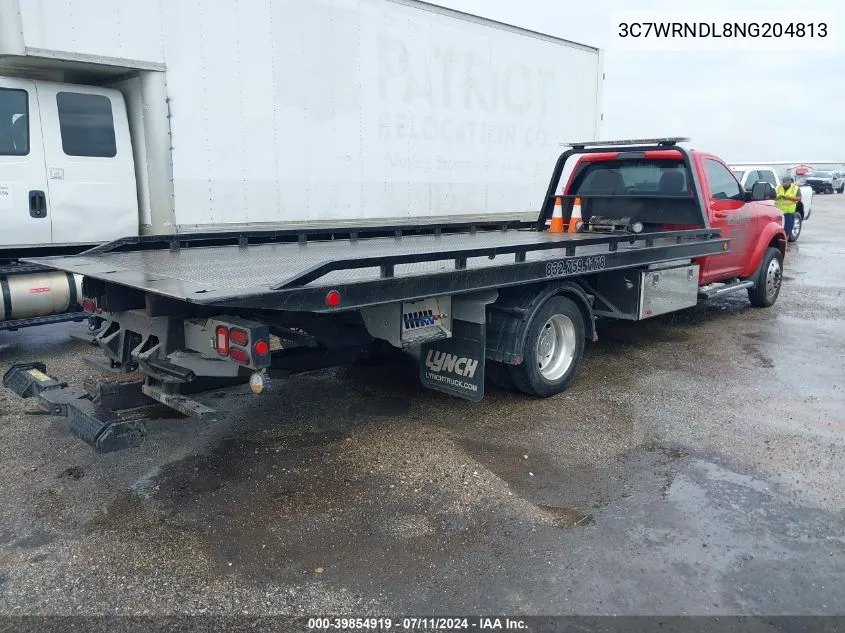 2022 Ram 5500 Chassis Tradesman/Slt VIN: 3C7WRNDL8NG204813 Lot: 39854919