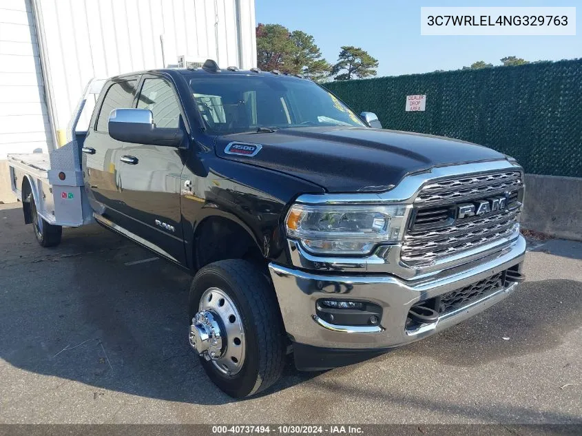 2022 Ram 4500 Chassis Tradesman/Slt/Laramie/Limited VIN: 3C7WRLEL4NG329763 Lot: 40737494