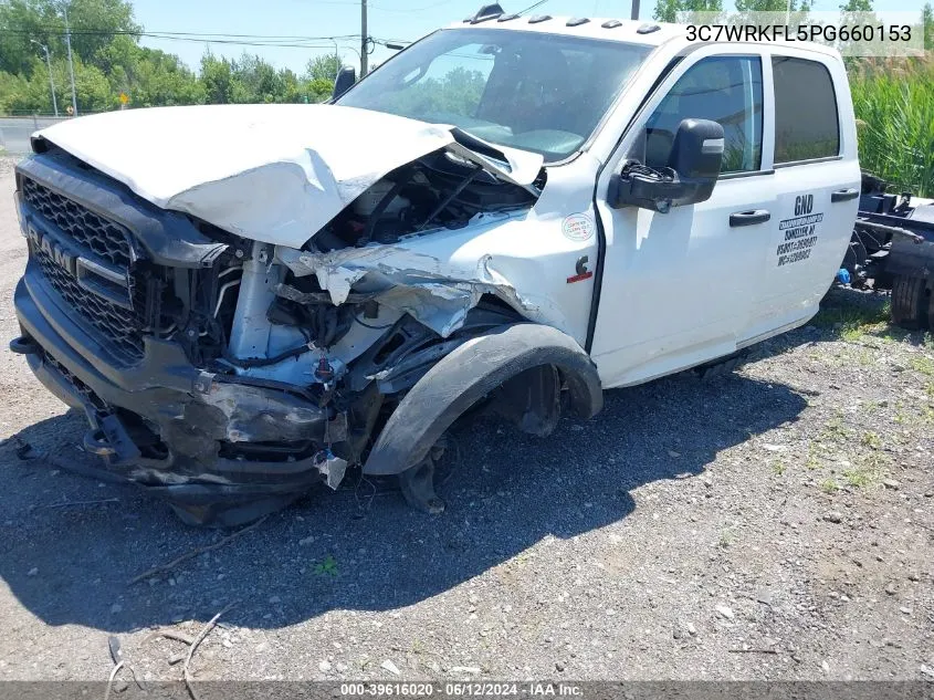 2023 Ram 4500 Chassis Tradesman/Slt/Laramie/Limited VIN: 3C7WRKFL5PG660153 Lot: 39616020