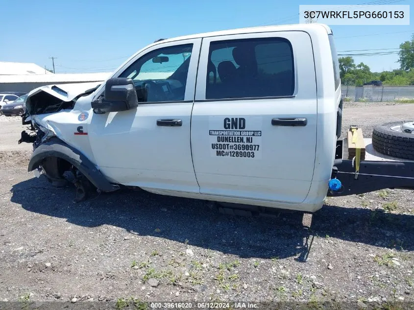 2023 Ram 4500 Chassis Tradesman/Slt/Laramie/Limited VIN: 3C7WRKFL5PG660153 Lot: 39616020