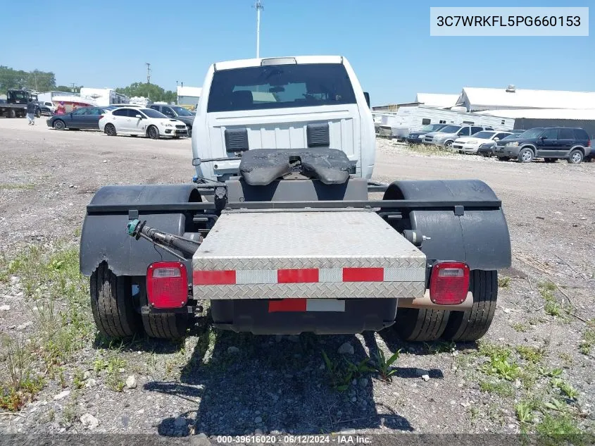 2023 Ram 4500 Chassis Tradesman/Slt/Laramie/Limited VIN: 3C7WRKFL5PG660153 Lot: 39616020