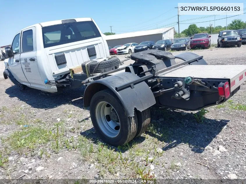 2023 Ram 4500 Chassis Tradesman/Slt/Laramie/Limited VIN: 3C7WRKFL5PG660153 Lot: 39616020