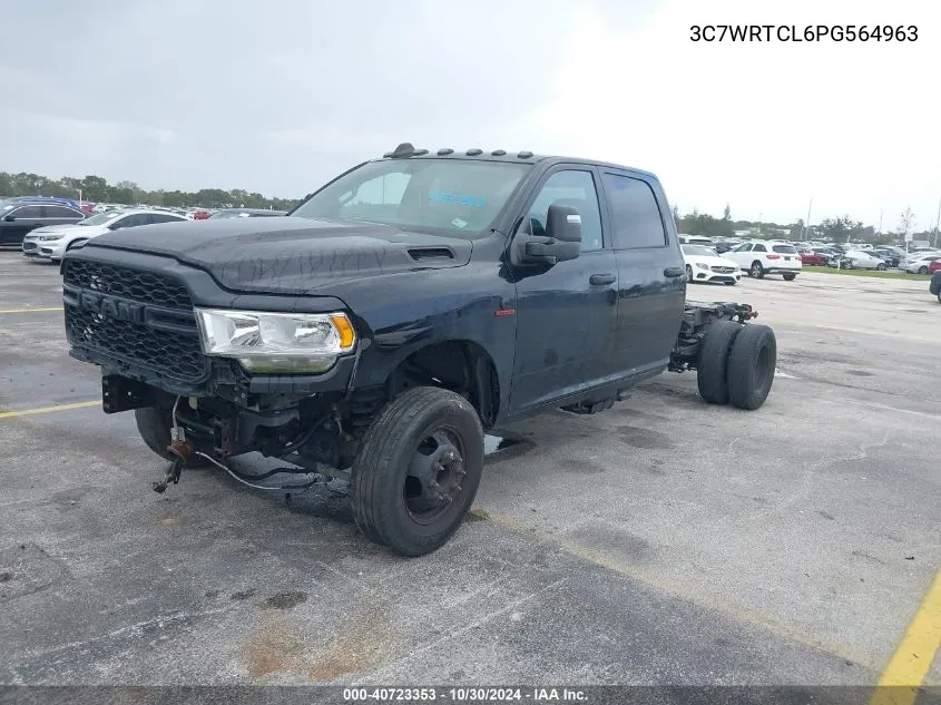 2023 Ram 3500 Chassis Tradesman/Slt/Laramie/Limited VIN: 3C7WRTCL6PG564963 Lot: 40723353