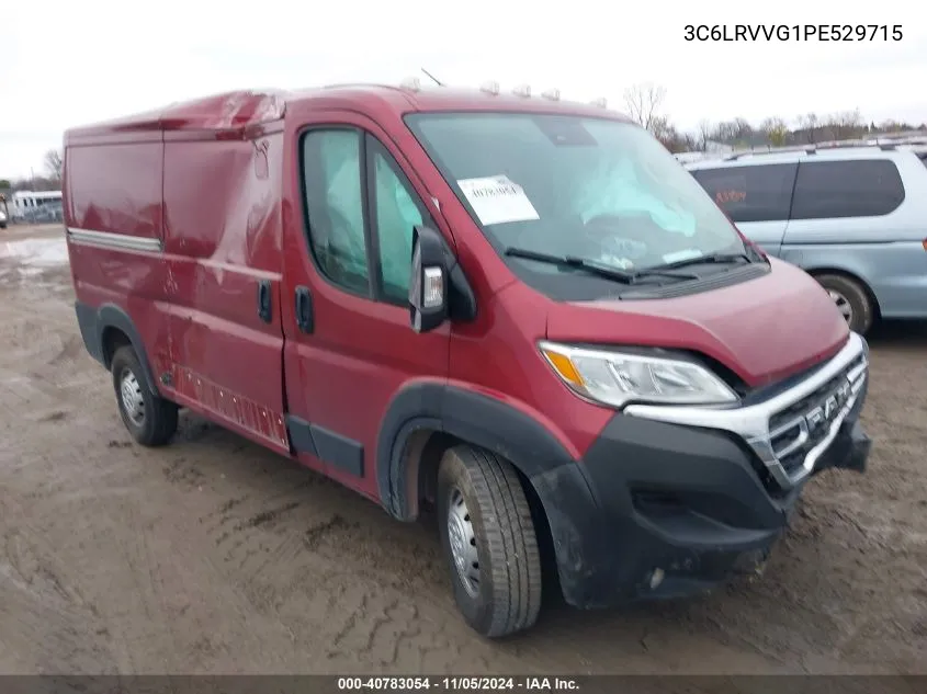 2023 Ram Promaster 2500 136 Wb VIN: 3C6LRVVG1PE529715 Lot: 40783054