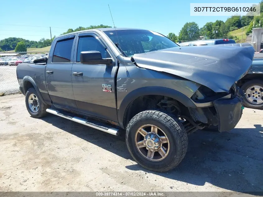 2011 Ram Ram 2500 St VIN: 3D7TT2CT9BG610246 Lot: 39774314