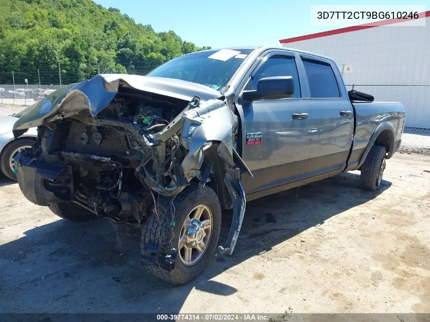 2011 Ram Ram 2500 St VIN: 3D7TT2CT9BG610246 Lot: 39774314