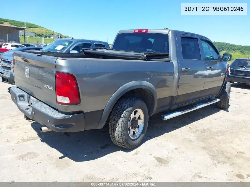 2011 Ram Ram 2500 St VIN: 3D7TT2CT9BG610246 Lot: 39774314