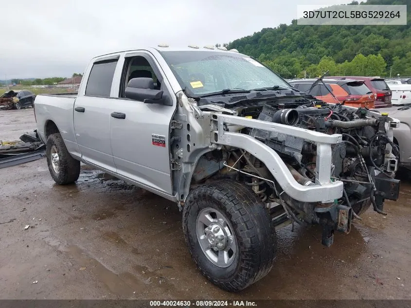 2011 Ram Ram 2500 St VIN: 3D7UT2CL5BG529264 Lot: 40024630