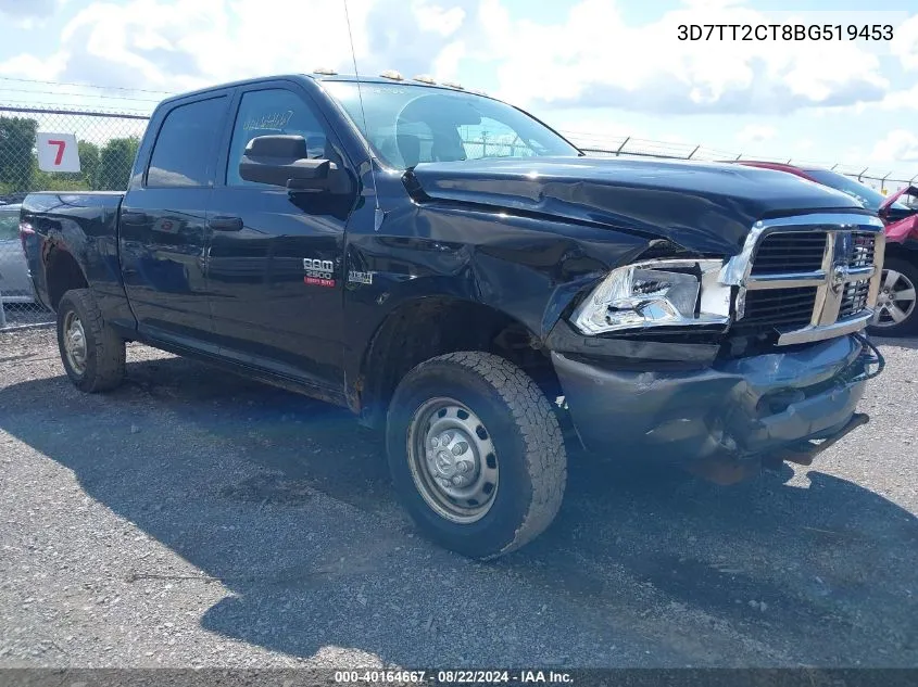 2011 Ram Ram 2500 St VIN: 3D7TT2CT8BG519453 Lot: 40164667