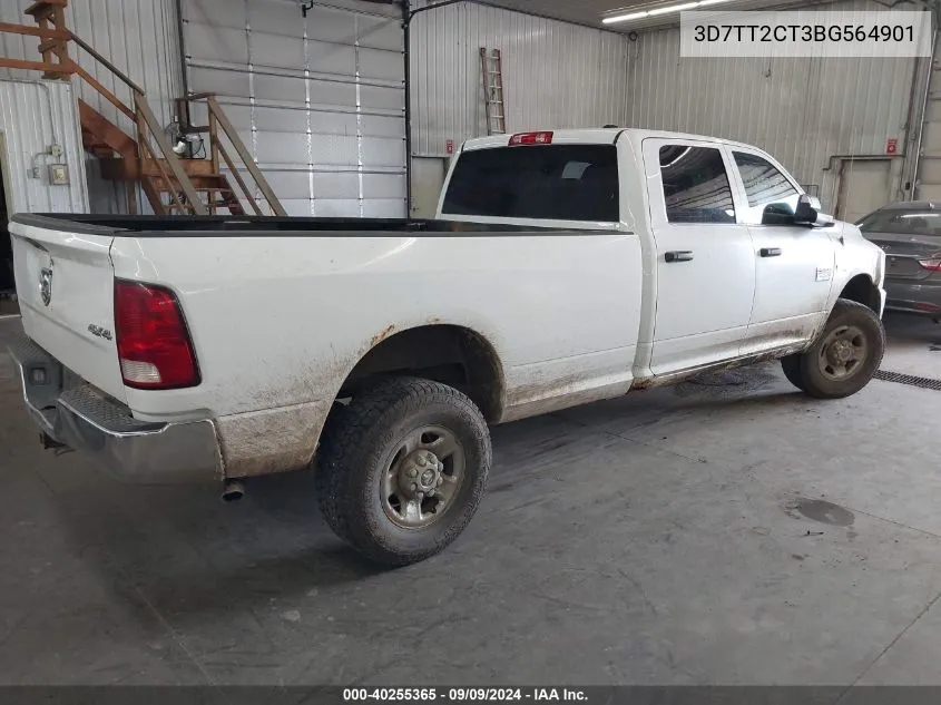 3D7TT2CT3BG564901 2011 Ram Ram 2500 St