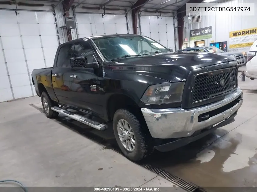 2011 Ram Ram 2500 Slt VIN: 3D7TT2CT0BG547974 Lot: 40296191