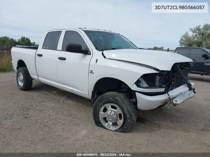 2011 Ram Ram 2500 St VIN: 3D7UT2CL9BG566057 Lot: 40398570