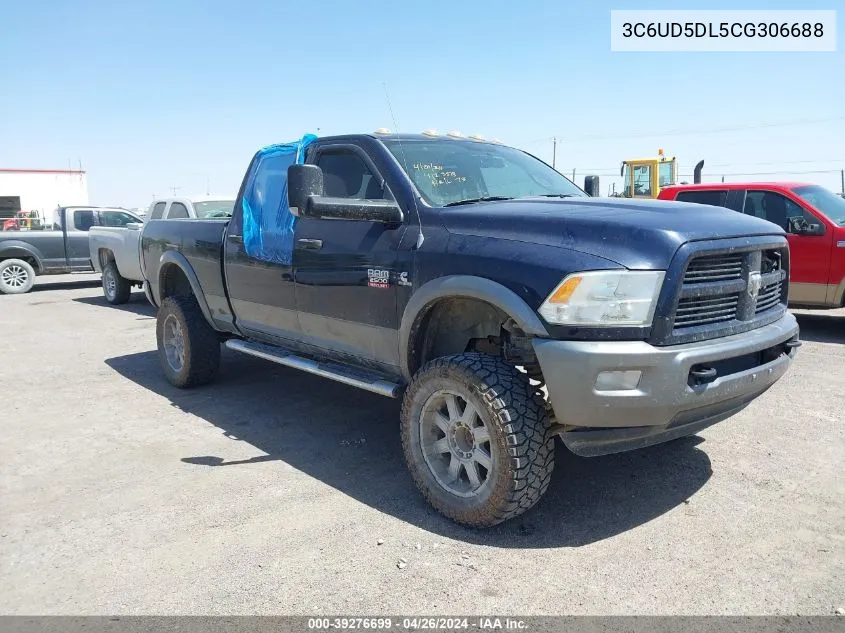 2012 Ram 2500 Slt VIN: 3C6UD5DL5CG306688 Lot: 39276699