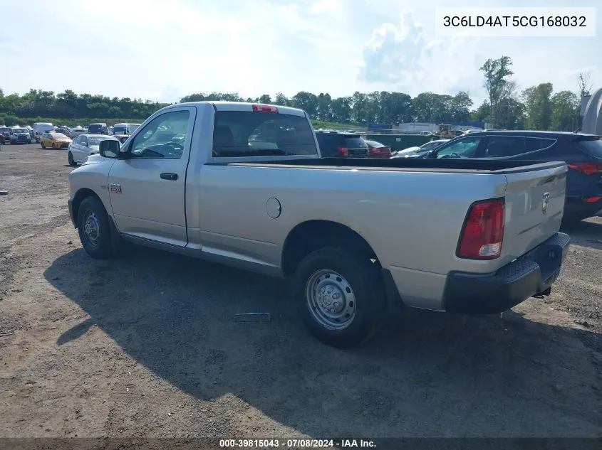 3C6LD4AT5CG168032 2012 Ram 2500 St