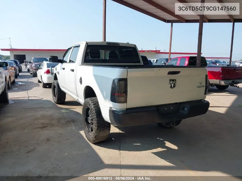 3C6TD5CT9CG147560 2012 Ram 2500 St