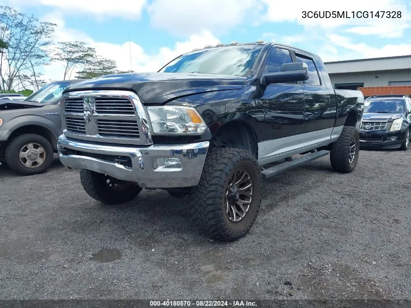 2012 Ram 2500 Slt VIN: 3C6UD5ML1CG147328 Lot: 40180570