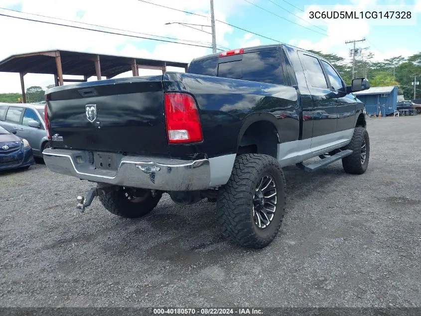 2012 Ram 2500 Slt VIN: 3C6UD5ML1CG147328 Lot: 40180570