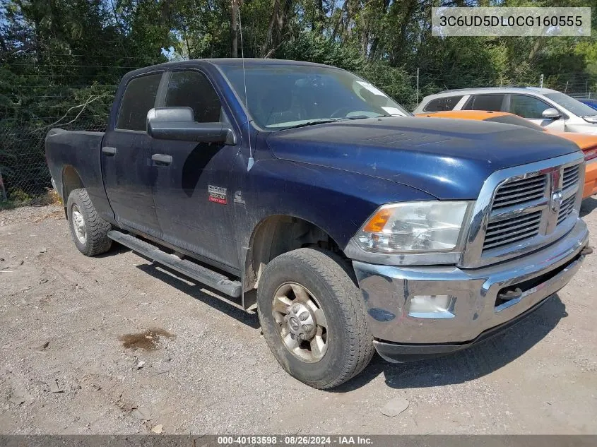 2012 Ram 2500 Slt VIN: 3C6UD5DL0CG160555 Lot: 40183598