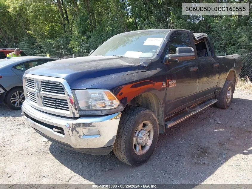 2012 Ram 2500 Slt VIN: 3C6UD5DL0CG160555 Lot: 40183598