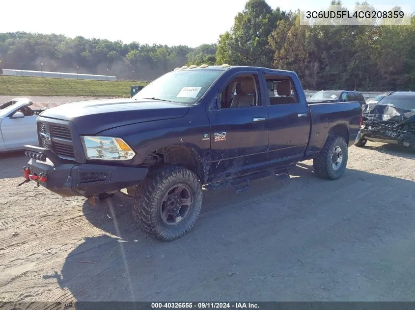 3C6UD5FL4CG208359 2012 Ram 2500 Laramie