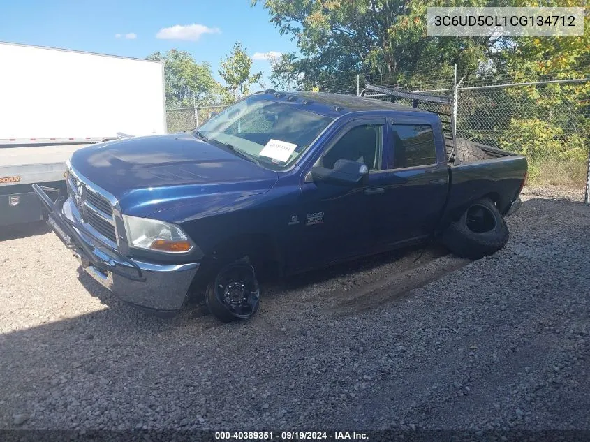 2012 Ram 2500 St VIN: 3C6UD5CL1CG134712 Lot: 40389351