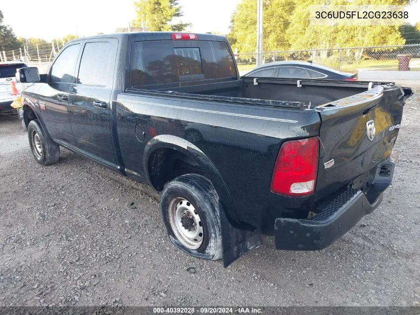 3C6UD5FL2CG23638 2012 Ram 2500 Laramie