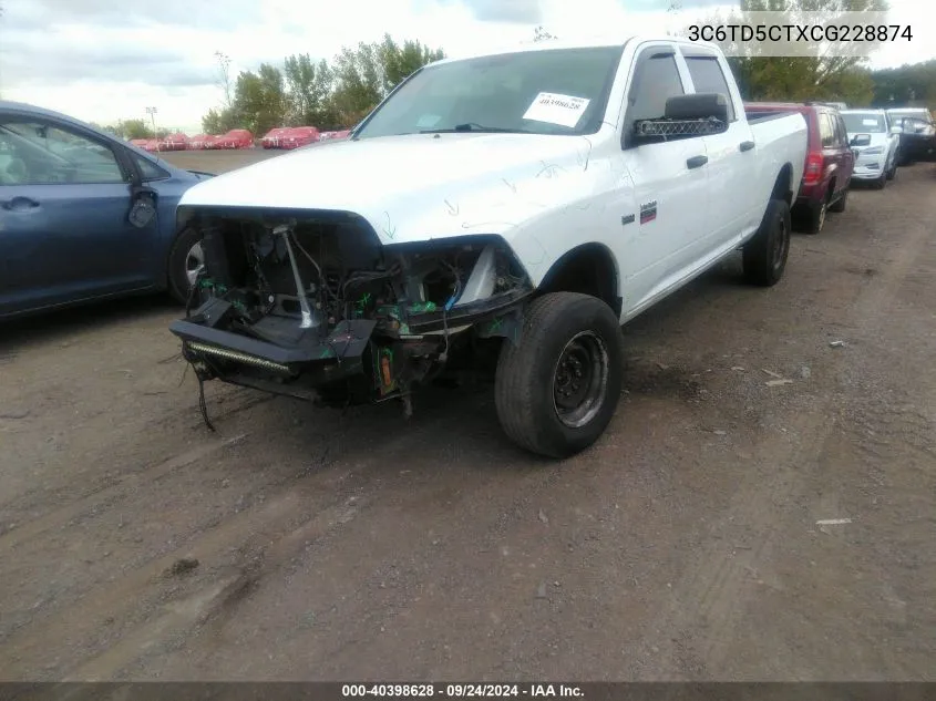 3C6TD5CTXCG228874 2012 Ram 2500 St