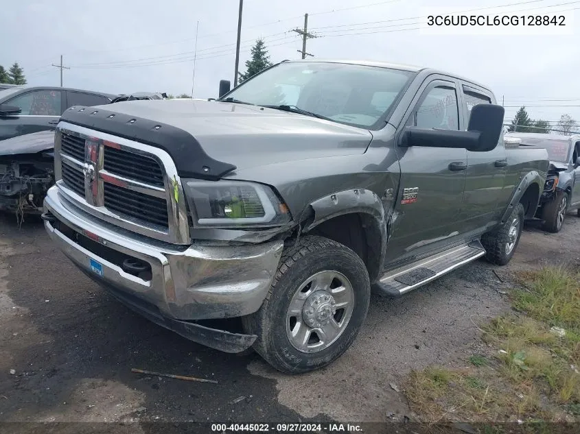 2012 Ram 2500 St VIN: 3C6UD5CL6CG128842 Lot: 40445022